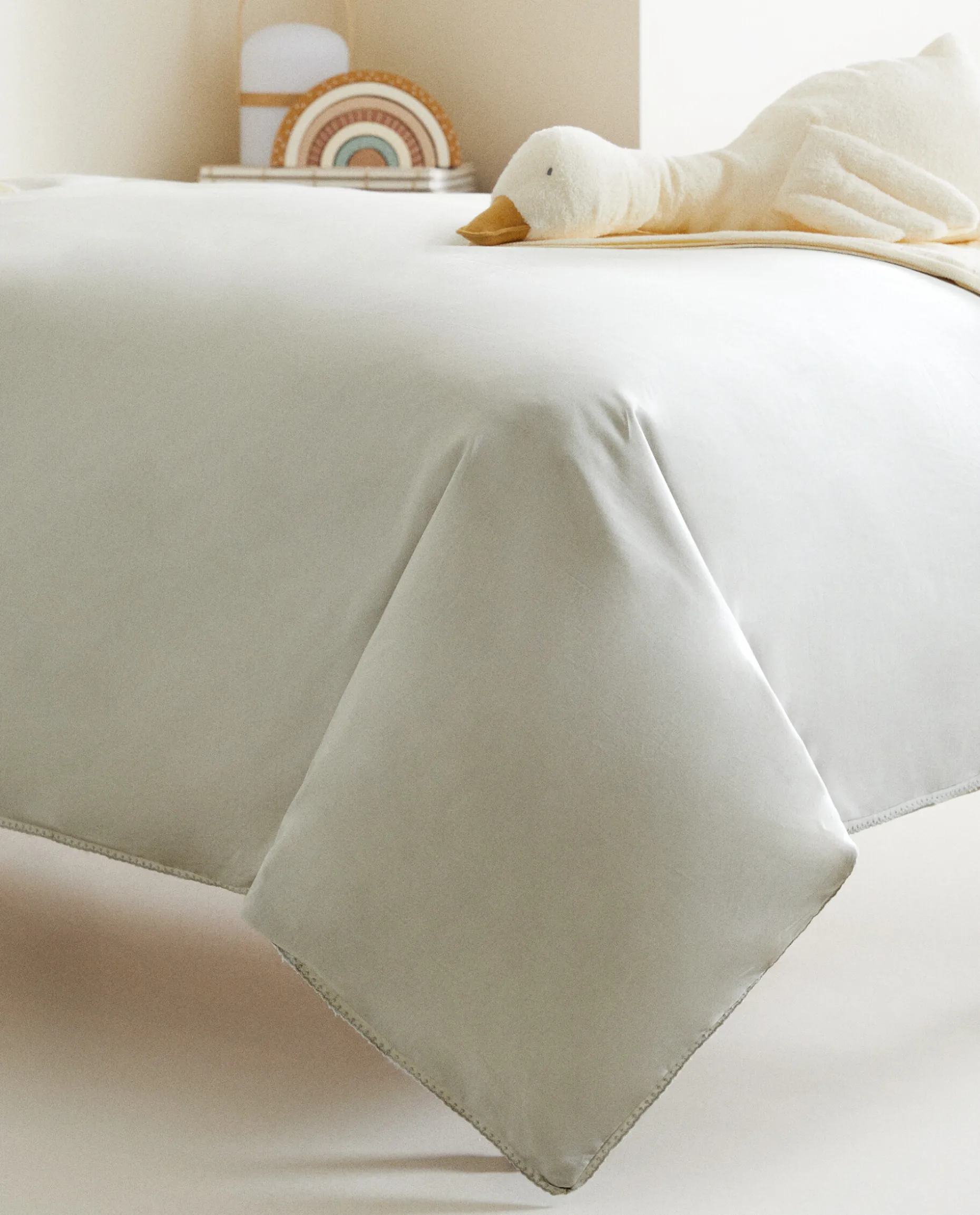 Solid Color Cotton Duvet Cover