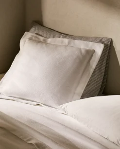 Solid Color Cotton Throw Pillow Cover