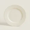 Speckled Stoneware Dinner Plate