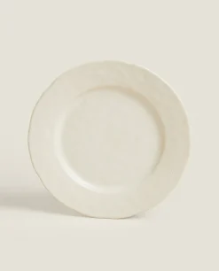 Speckled Stoneware Dinner Plate