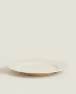 Speckled Stoneware Dinner Plate