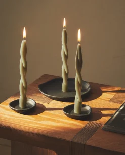 Spiral Candle (Pack Of 3)