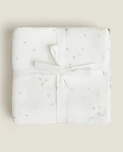 Star Print Towels (Pack Of 3)
