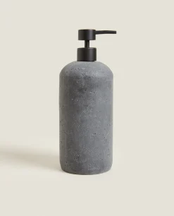 Stone Grey Resin Shower Dispenser