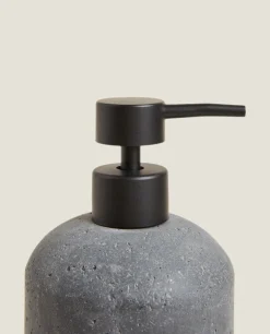 Stone Grey Resin Shower Dispenser