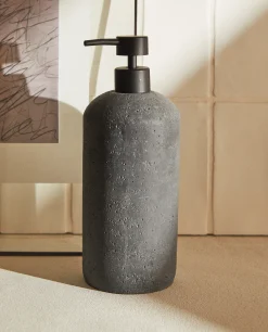 Stone Grey Resin Shower Dispenser