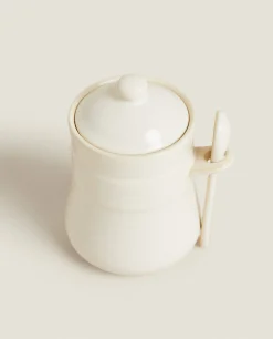 Stoneware Jam Jar