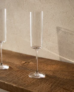 Straight Crystalline Sparkling Wine Flute