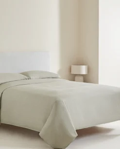 Striped Cotton Duvet Cover
