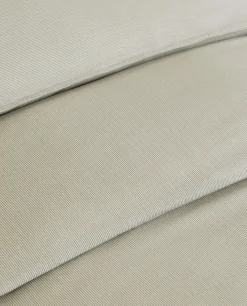 Striped Cotton Duvet Cover