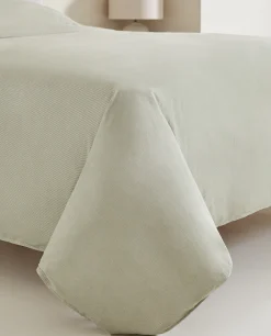 Striped Cotton Duvet Cover