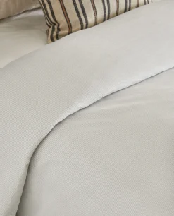 Striped Cotton Duvet Cover
