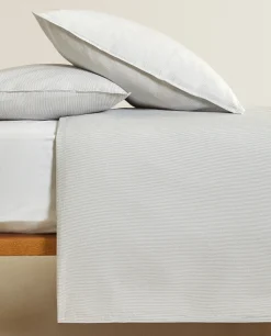 Striped Cotton Duvet Cover