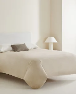 Striped Cotton Duvet Cover