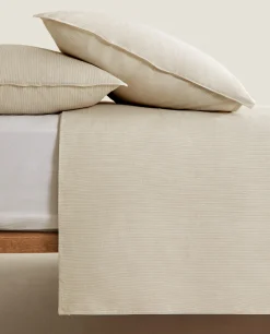 Striped Cotton Duvet Cover