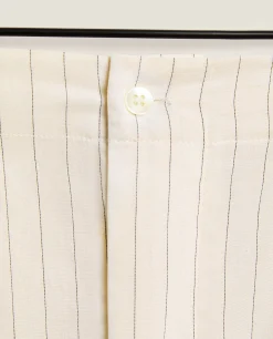 Striped Cotton Pants