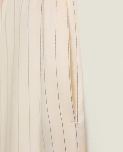 Striped Cotton Pants
