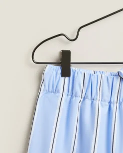 Striped Cotton Pants