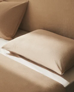 Striped Cotton Pillowcase