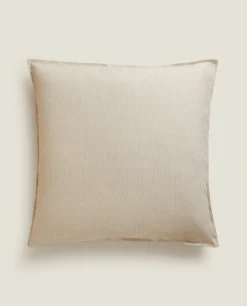 Striped Cotton Pillowcase