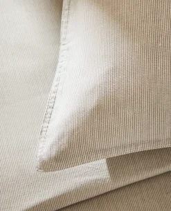 Striped Cotton Pillowcase