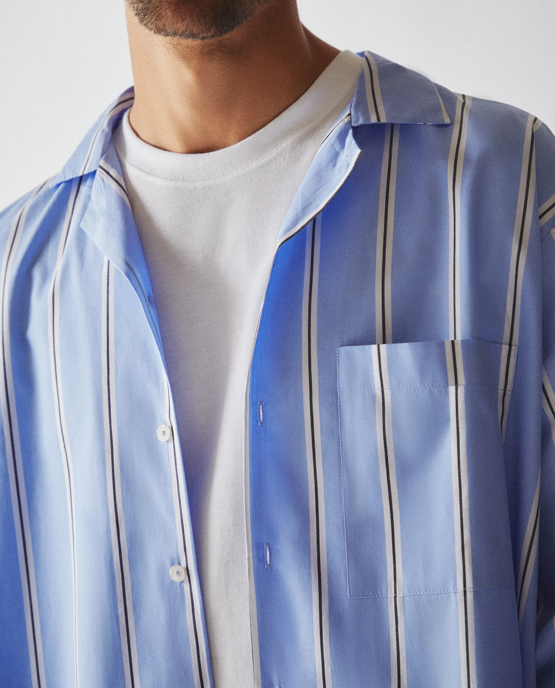 Striped Cotton Shirt