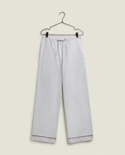 Striped Flannel Pajama Bottoms
