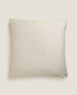 Striped Flannel Pillowcase
