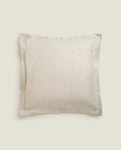 Striped Flannel Pillowcase