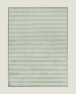 Striped Fleece Blanket
