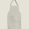 Striped Linen Apron