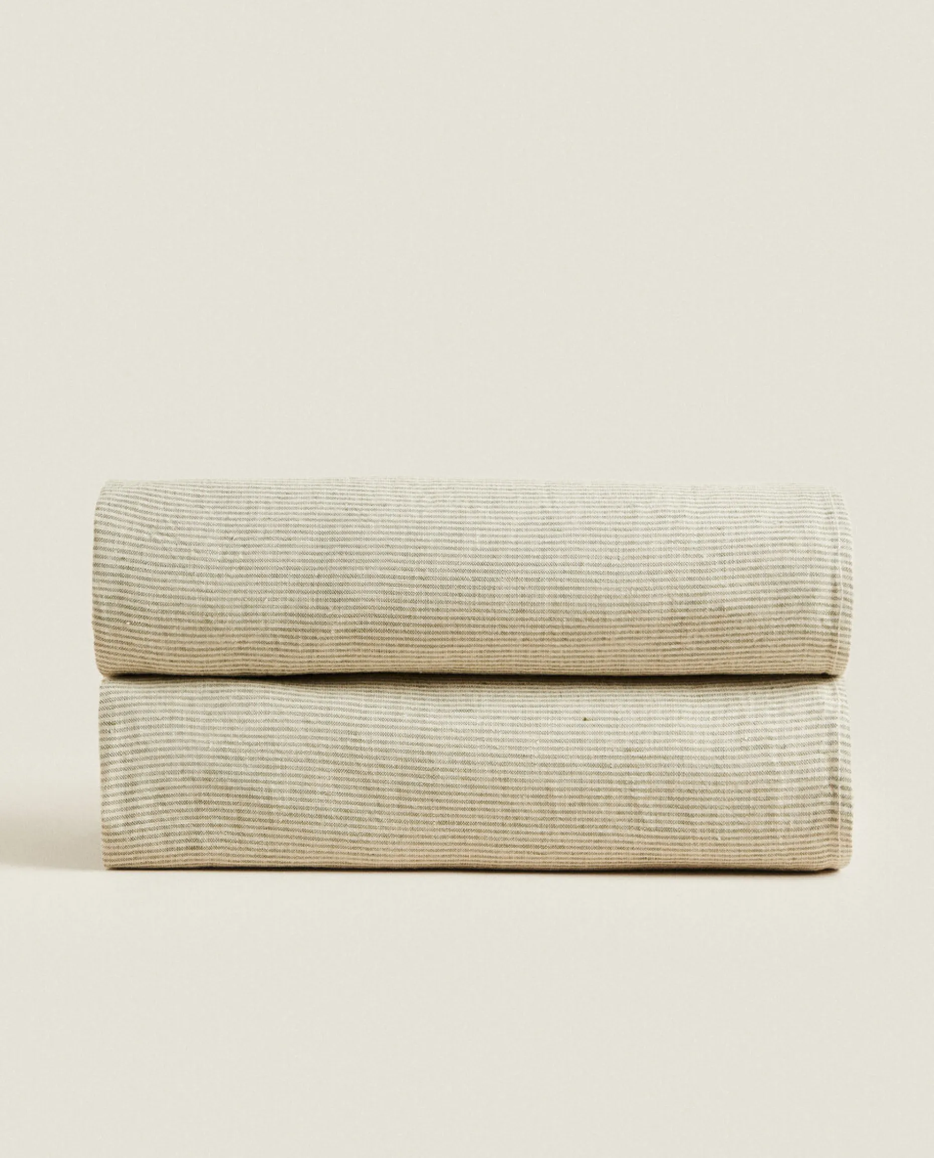 Striped Linen Blanket