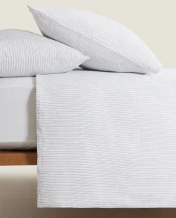 Striped Linen Duvet Cover