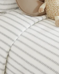 Striped Linen Duvet Cover