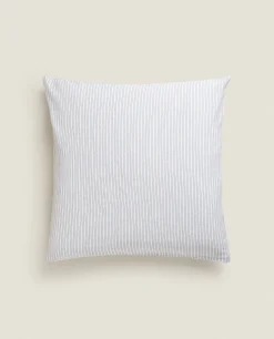 Striped Linen Pillowcase