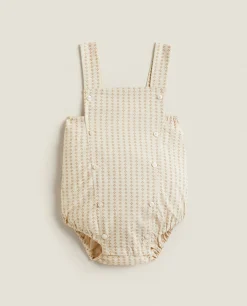 Striped Overalls
