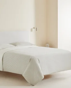 Striped Seersucker Duvet Cover