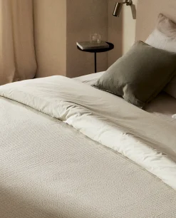 Striped Seersucker Duvet Cover