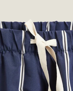 Striped Swim Trunks