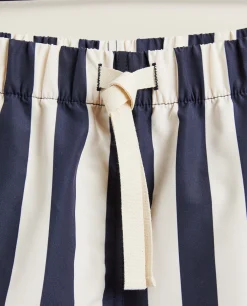 Striped Swim Trunks