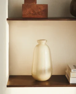 Tall Glass Vase
