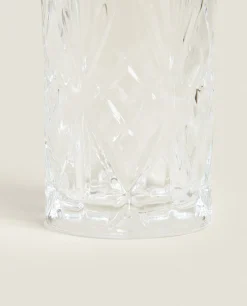 Tall Tumbler With Raised Design