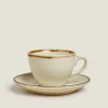 Teacup With Rim Detail