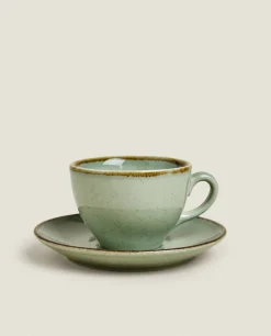 Teacup With Rim Detail