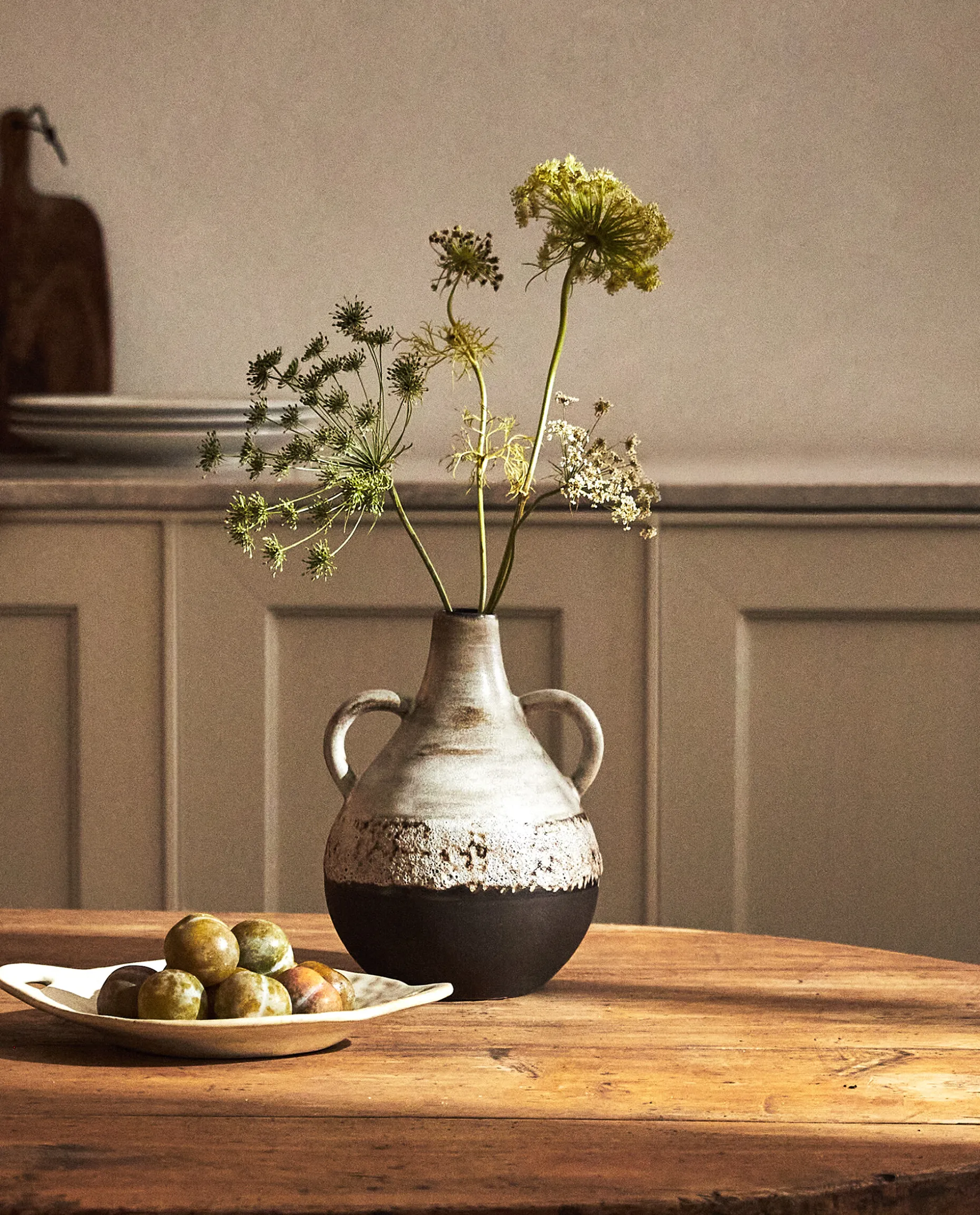 Terracotta Vase With Handles
