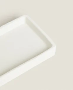 Textured Ceramic Soap Dish