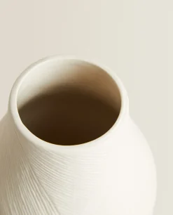 Textured Ceramic Vase