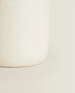 Textured Ceramic Vase