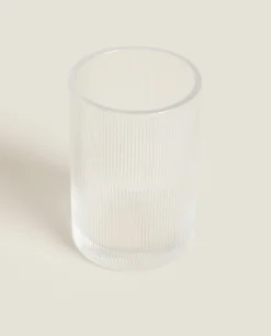 Textured Striped Tumbler