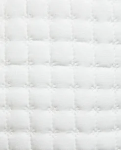 Textured Throw Pillow Cover With Linen Border